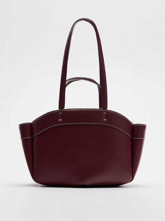 Velika kapaciteta PU Kožna Crossbody torba Ručna torba