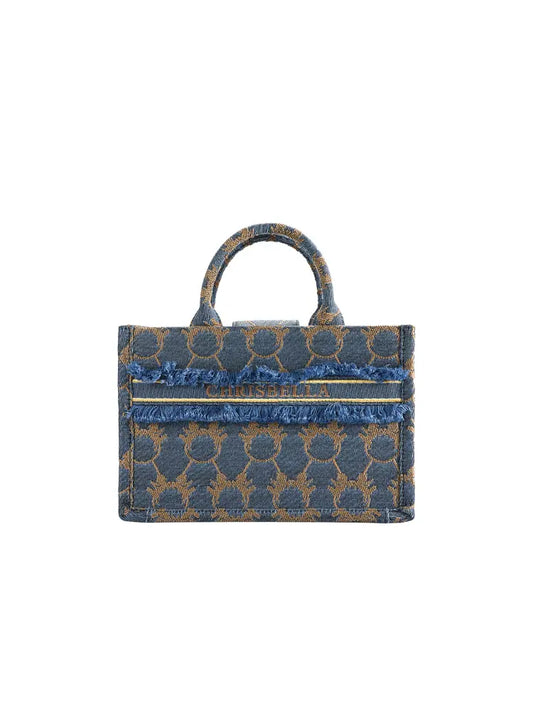 Denim tote torba za rame