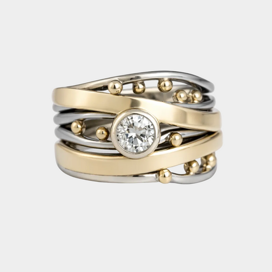 Celine – vintage zlatni prsten