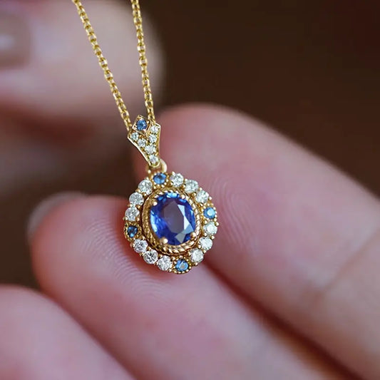 Larisa – prsten safir