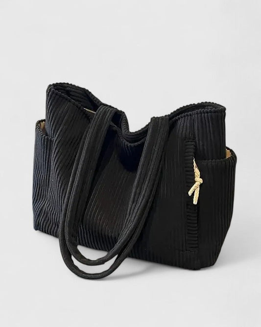 Liorane | Luksuzna Ribbed Tote torba
