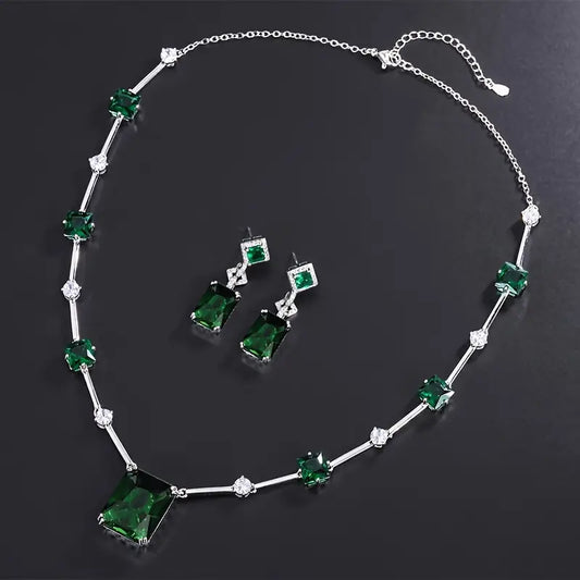 Alena – set smaragd