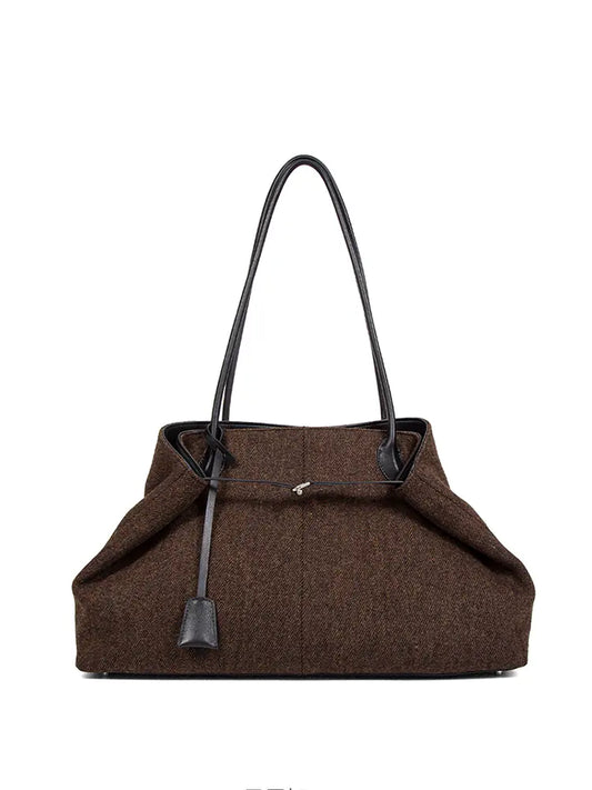 Vunena Shearling torba za rame