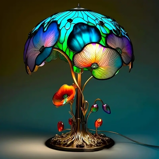 Boho Chic Lampa Gljiva i Cvijeće