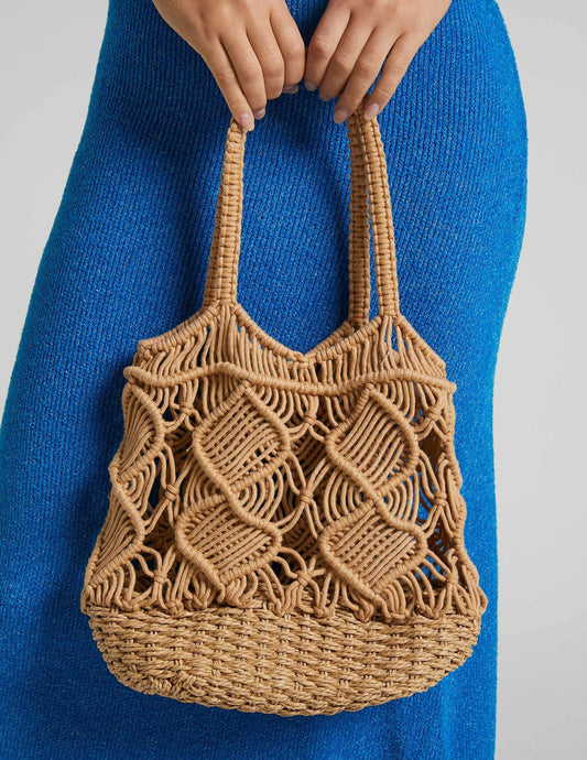 Marion Crochet Tote torba